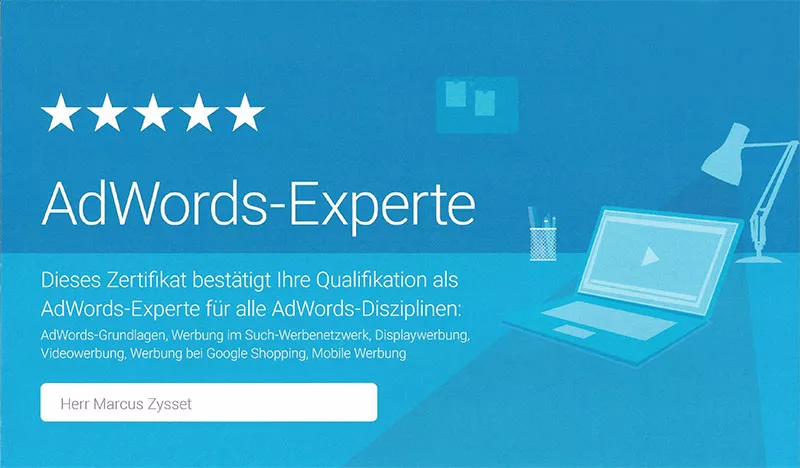 Google Ads Experte, SEA, Google Agentur